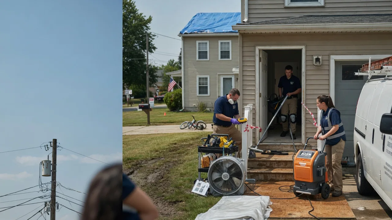 Water Damage Repair in Nashville, MI near me
